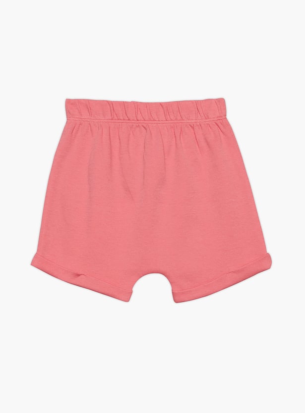 FS MINI KLUB Girls Assorted Shorts - Pack of 2