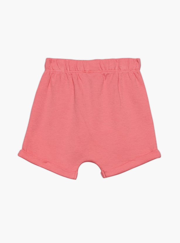 FS MINI KLUB Girls Assorted Shorts - Pack of 2