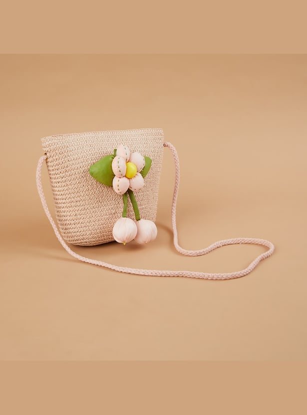FAME FOREVER Girls Floral Sling Bag