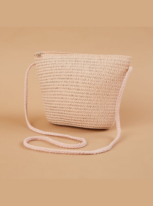 FAME FOREVER Girls Floral Sling Bag