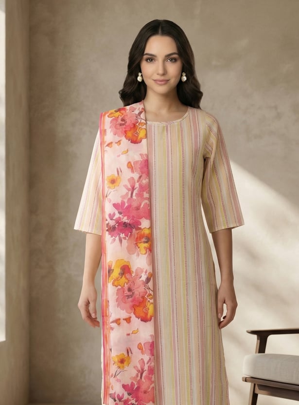 AURELIA Floral Print Dupatta