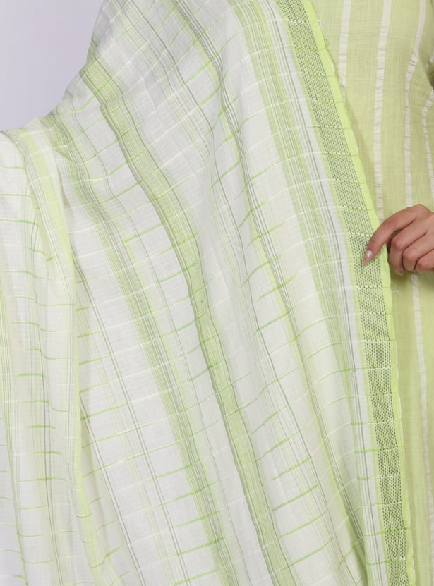AURELIA Checked Dupatta