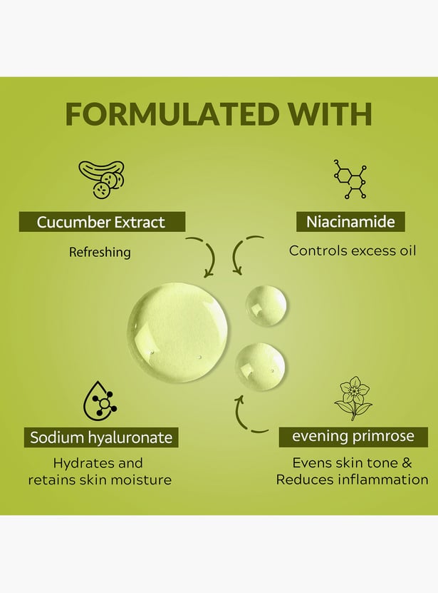 MIRABELLE Cucumber Facial Sheet Mask - 25ml