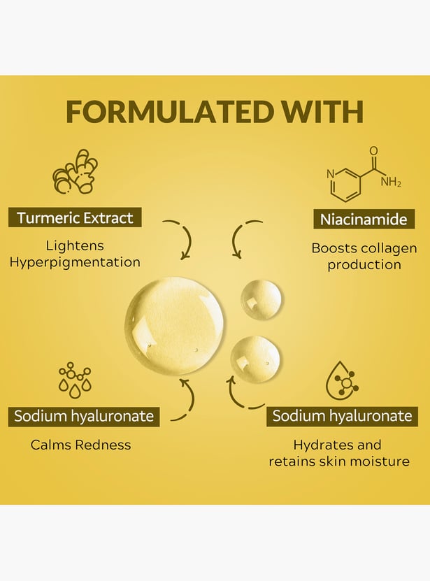 MIRABELLE Turmeric Facial Sheet Mask - 25ml