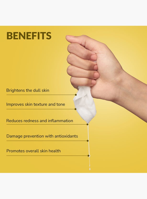 MIRABELLE Turmeric Facial Sheet Mask - 25ml