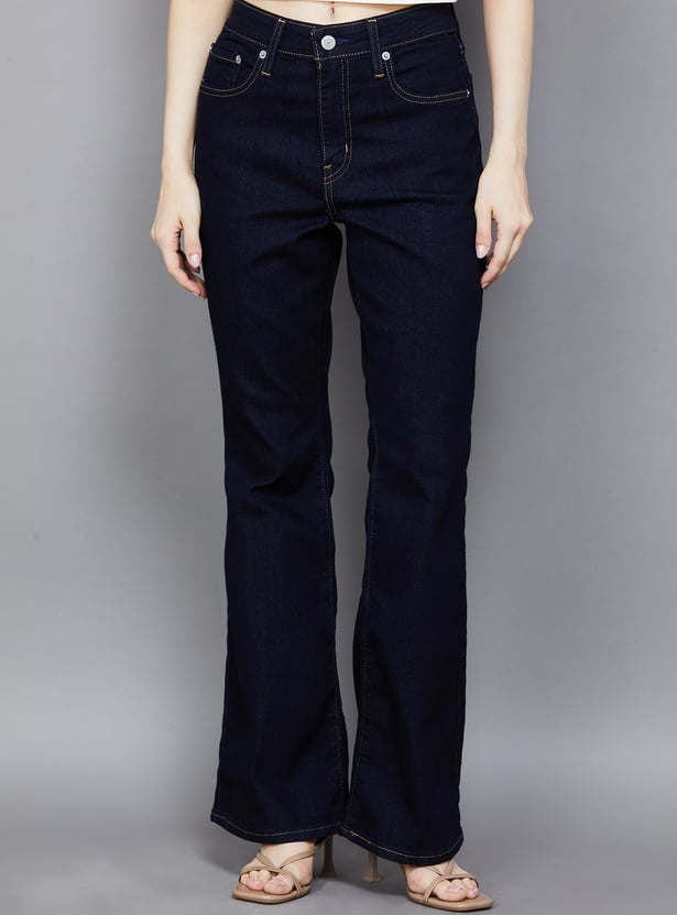 LEVI'S Washed Flared Jeans