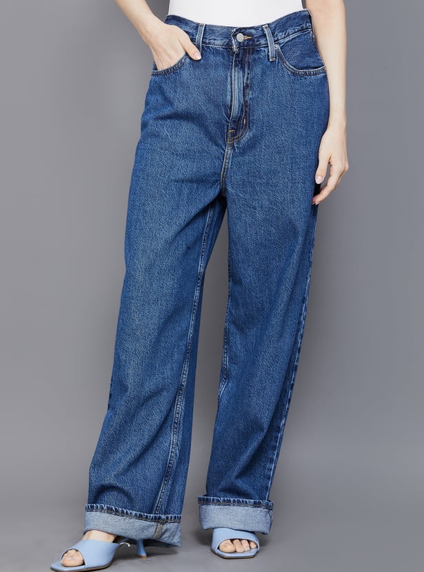 LEVI'S Washed Relaxed Fit Jeans