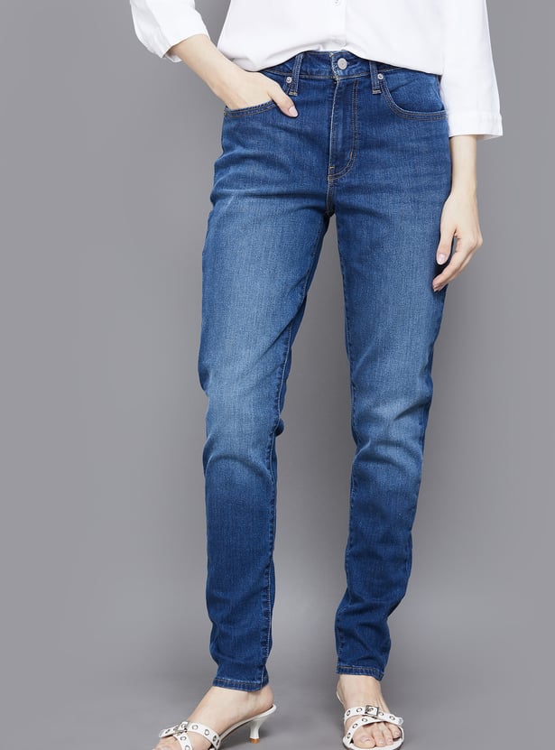 LEVI'S Solid Skinny Jeans