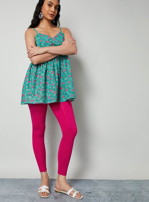 MELANGE Solid Leggings
