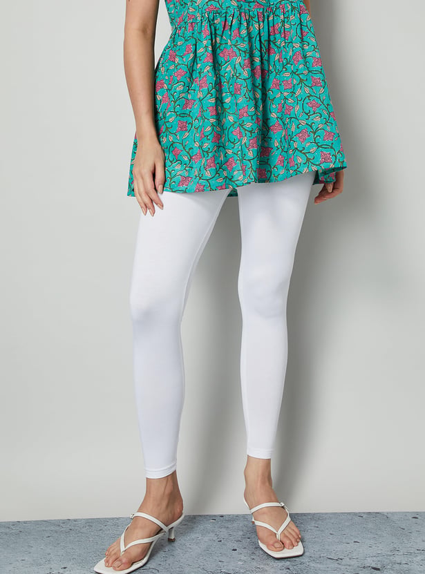 MELANGE Solid Leggings