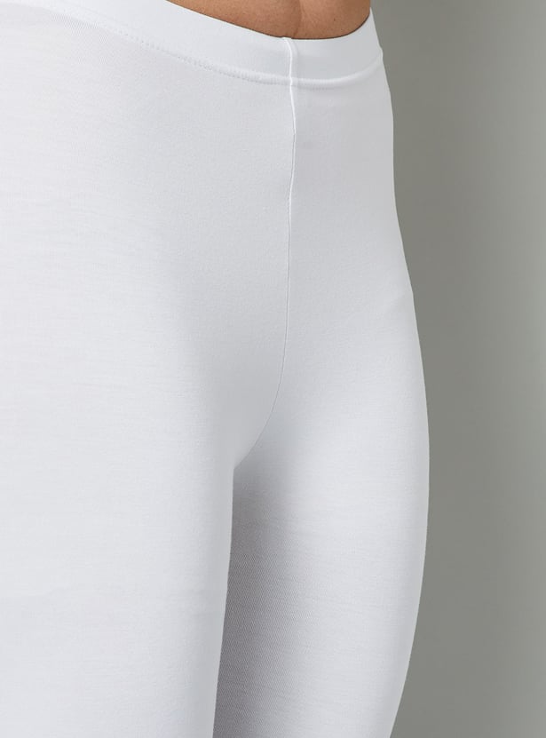 MELANGE Solid Leggings