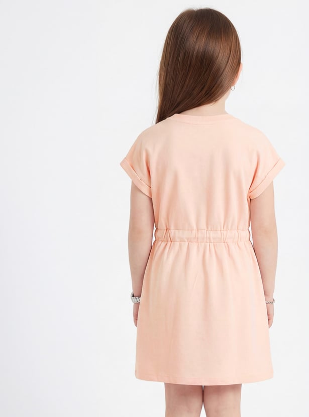 FAME FOREVER Girls Printed A-Line Dress