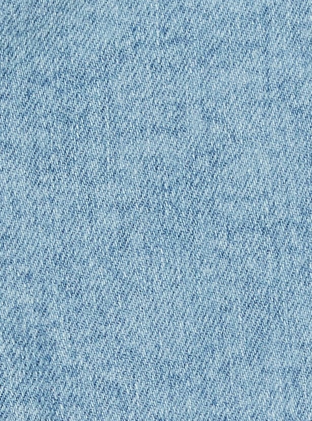 FAME FOREVER Girls Solid Mid-Rise Jeans