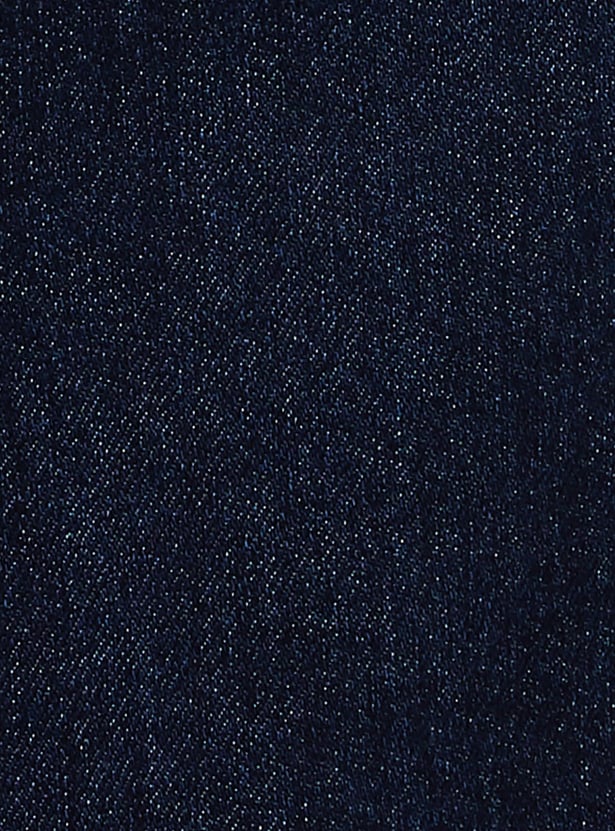FAME FOREVER Girls Solid Mid-Rise Jeans