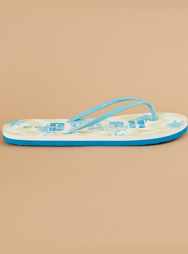 GINGER Printed Flip Flops