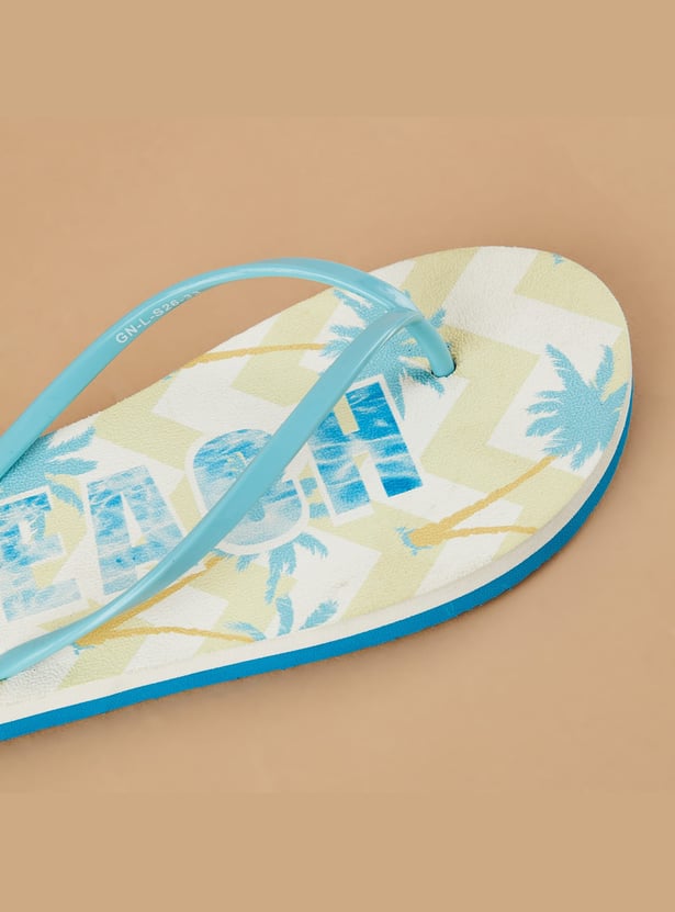 GINGER Printed Flip Flops