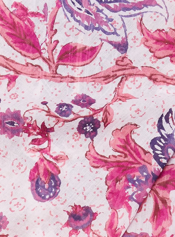 BIBA Floral Print Kurta Set
