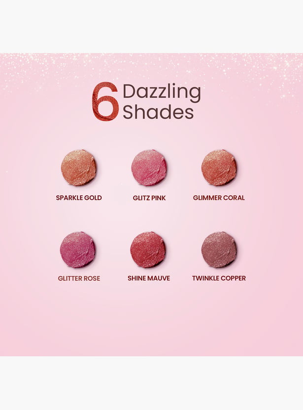 SWISS BEAUTY Glitter Bullet Lipstick - Glitz Pink - 3g