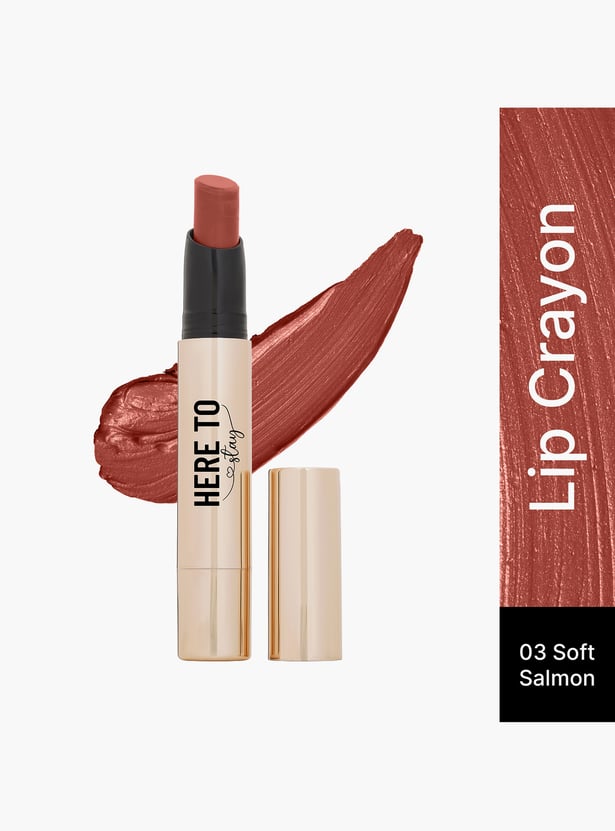 SWISS BEAUTY Here To Stay Lip Crayon - Soft Salmon - 2.5g