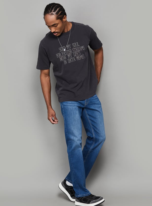 PEPE JEANS Light Wash Regular Straight Jeans