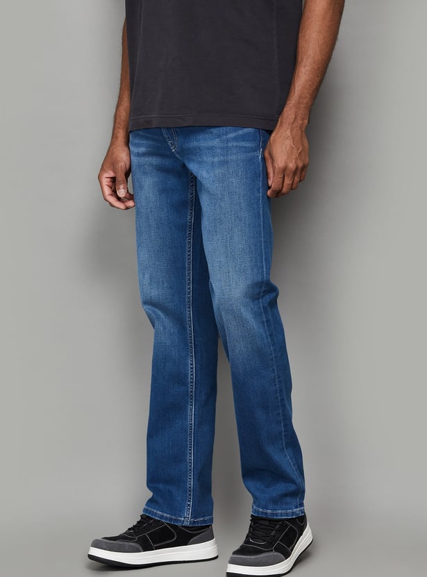PEPE JEANS Light Wash Regular Straight Jeans