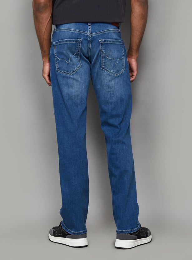 PEPE JEANS Light Wash Regular Straight Jeans