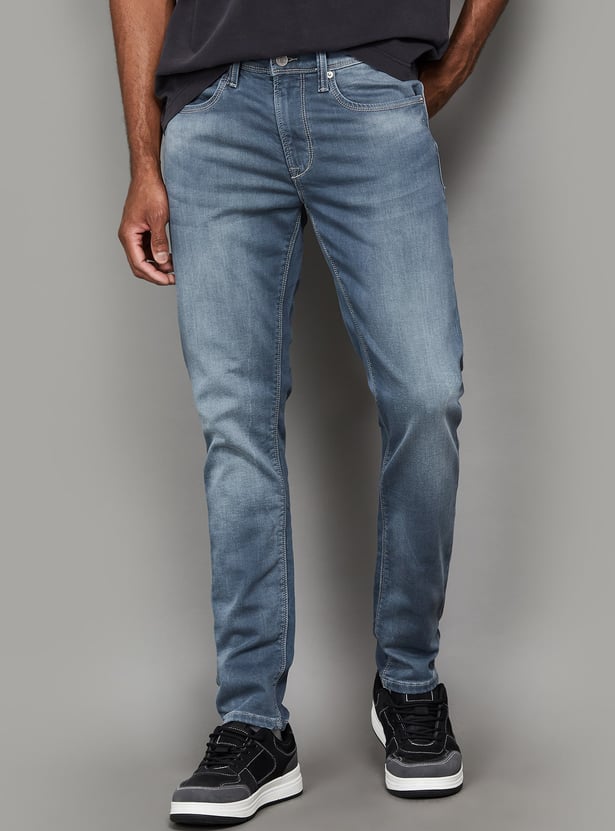 PEPE JEANS Washed Skinny Jeans