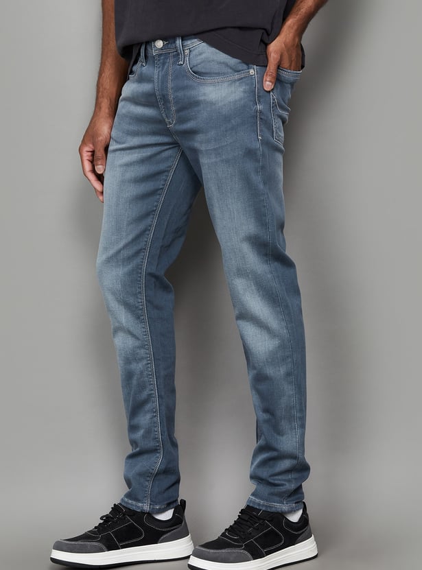 PEPE JEANS Washed Skinny Jeans