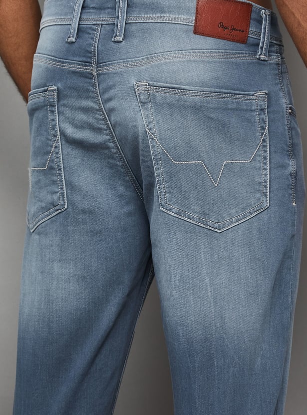 PEPE JEANS Washed Skinny Jeans