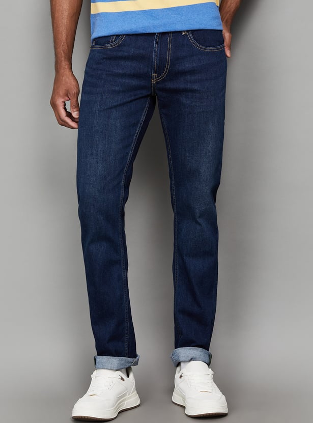 PEPE JEANS Washed Slim Straight Jeans