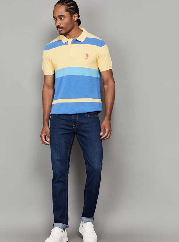 PEPE JEANS Washed Slim Straight Jeans