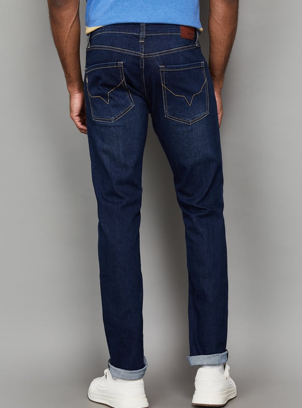 PEPE JEANS Washed Slim Straight Jeans