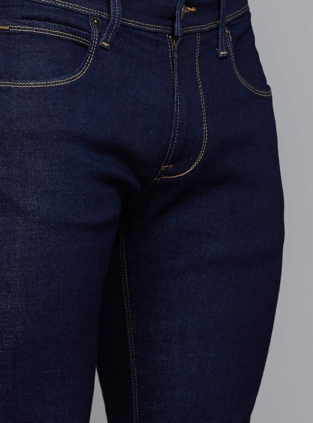 PEPE JEANS Solid Slim Straight Jeans