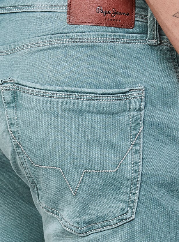 PEPE JEANS Light Wash Super Skinny Jeans