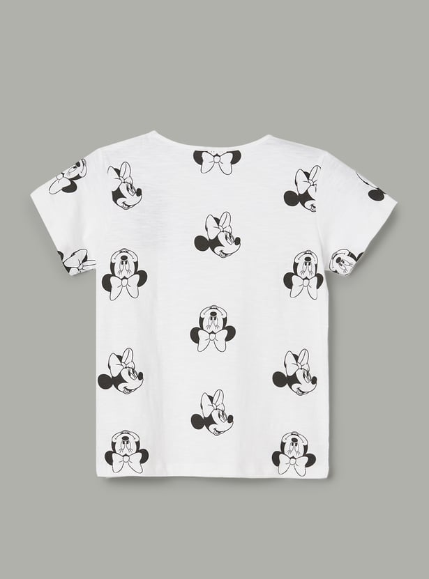 FAME FOREVER Girls Character Dungaree Set