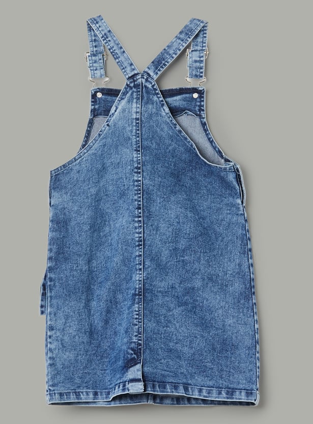 FAME FOREVER Girls Character Dungaree Set
