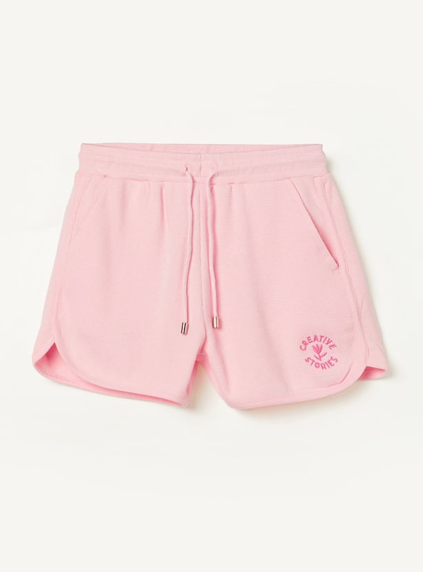 FAME FOREVER Girls Solid Shorts