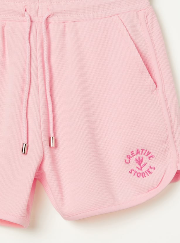 FAME FOREVER Girls Solid Shorts