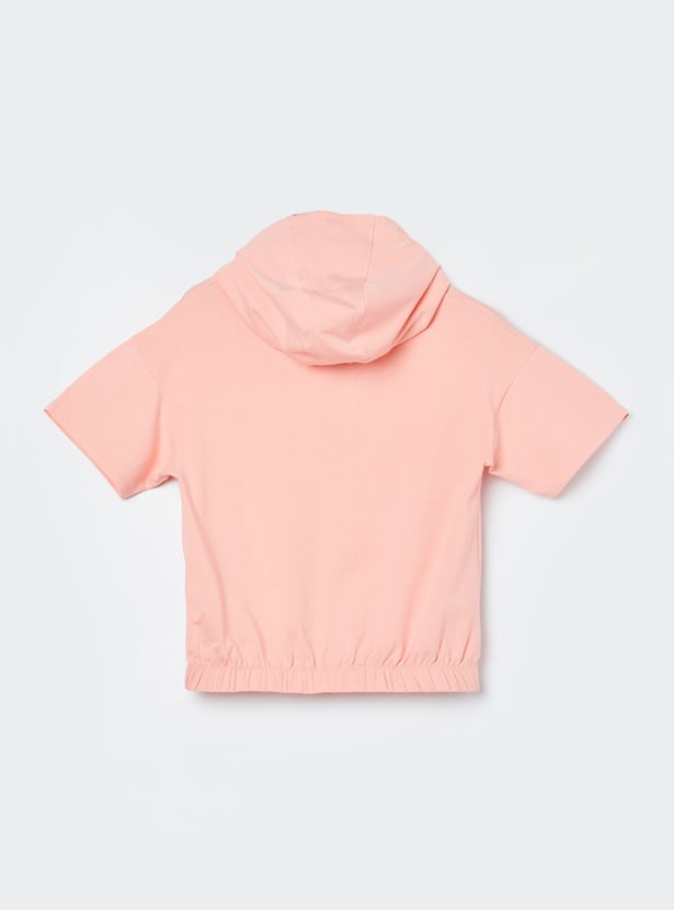 KAPPA Girls Embellished T-shirt