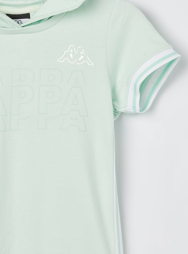 KAPPA Girls Brand Printed T-shirt Dress