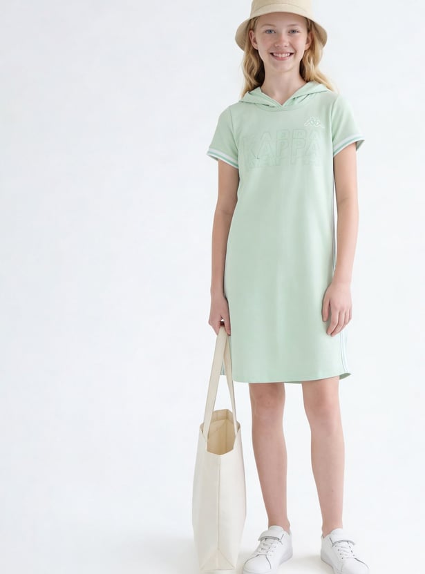 KAPPA Girls Brand Printed T-shirt Dress