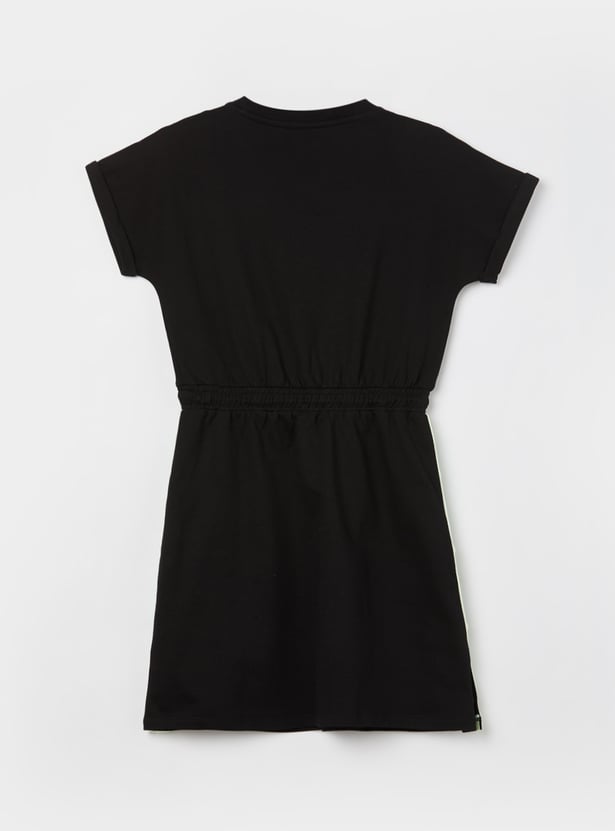 KAPPA Girls Brand Print T-shirt Dress