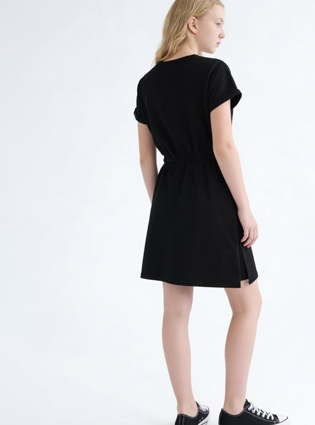 KAPPA Girls Brand Print T-shirt Dress