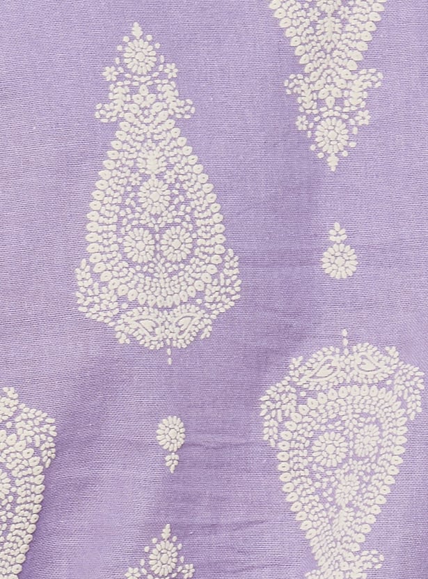 SPAN Paisley Print Flared Kurti
