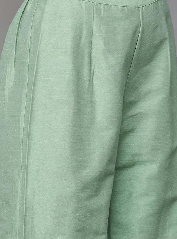 SPAN Solid Straight Pants