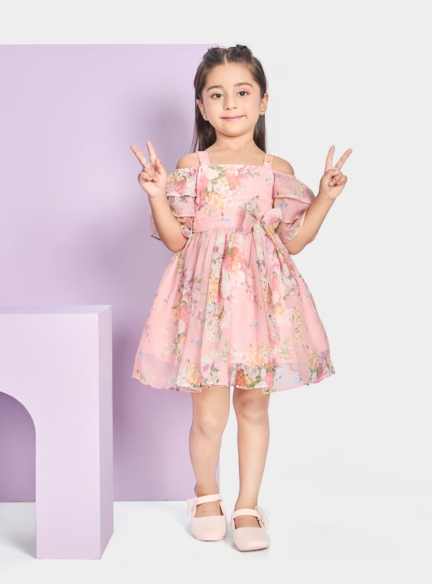 PEPPERMINT Girls Printed Dress