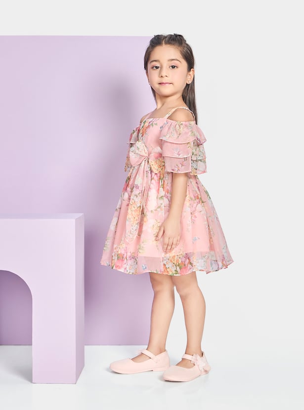 PEPPERMINT Girls Printed Dress