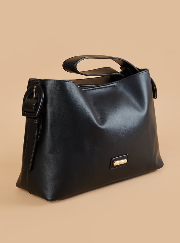 GINGER Solid Shoulder Bag