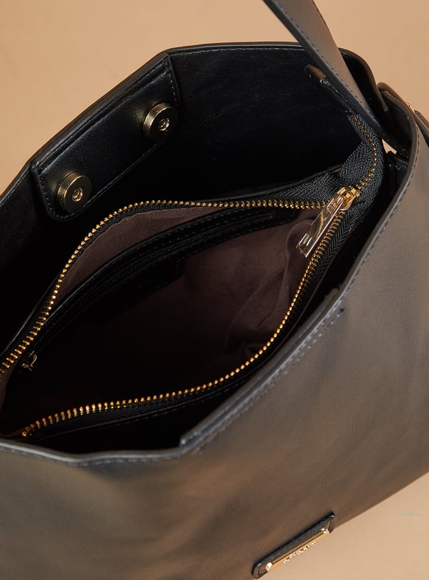 GINGER Solid Shoulder Bag