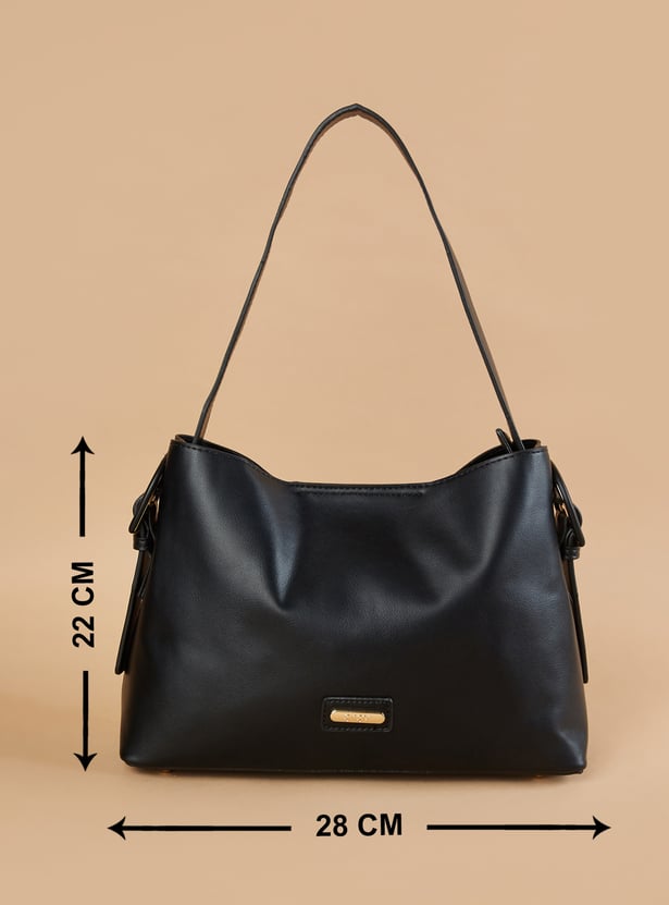GINGER Solid Shoulder Bag